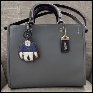 Coach Rogue 30 bag in Colour Heather Grey Multi New With Tags